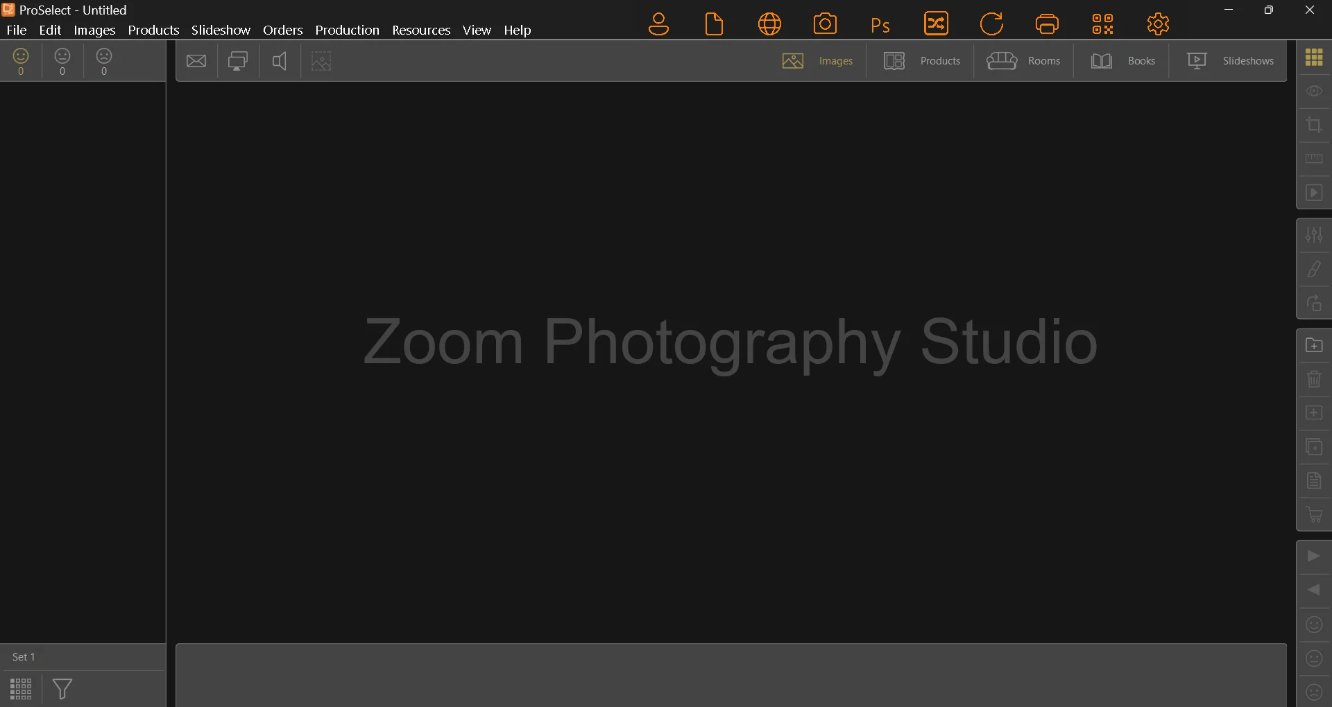 ProSelect with SideKick toolbar